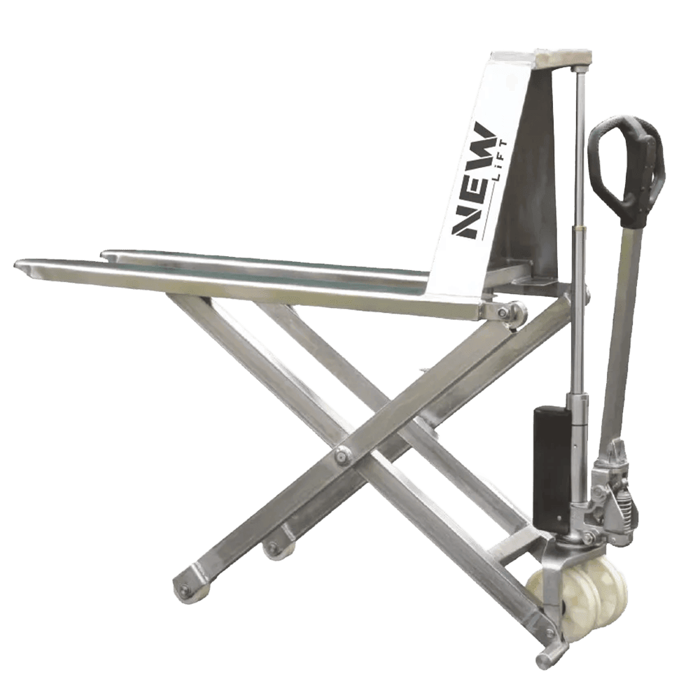 1 Ton 80cm Inox Paslanmaz Makaslı Manuel Transpalet