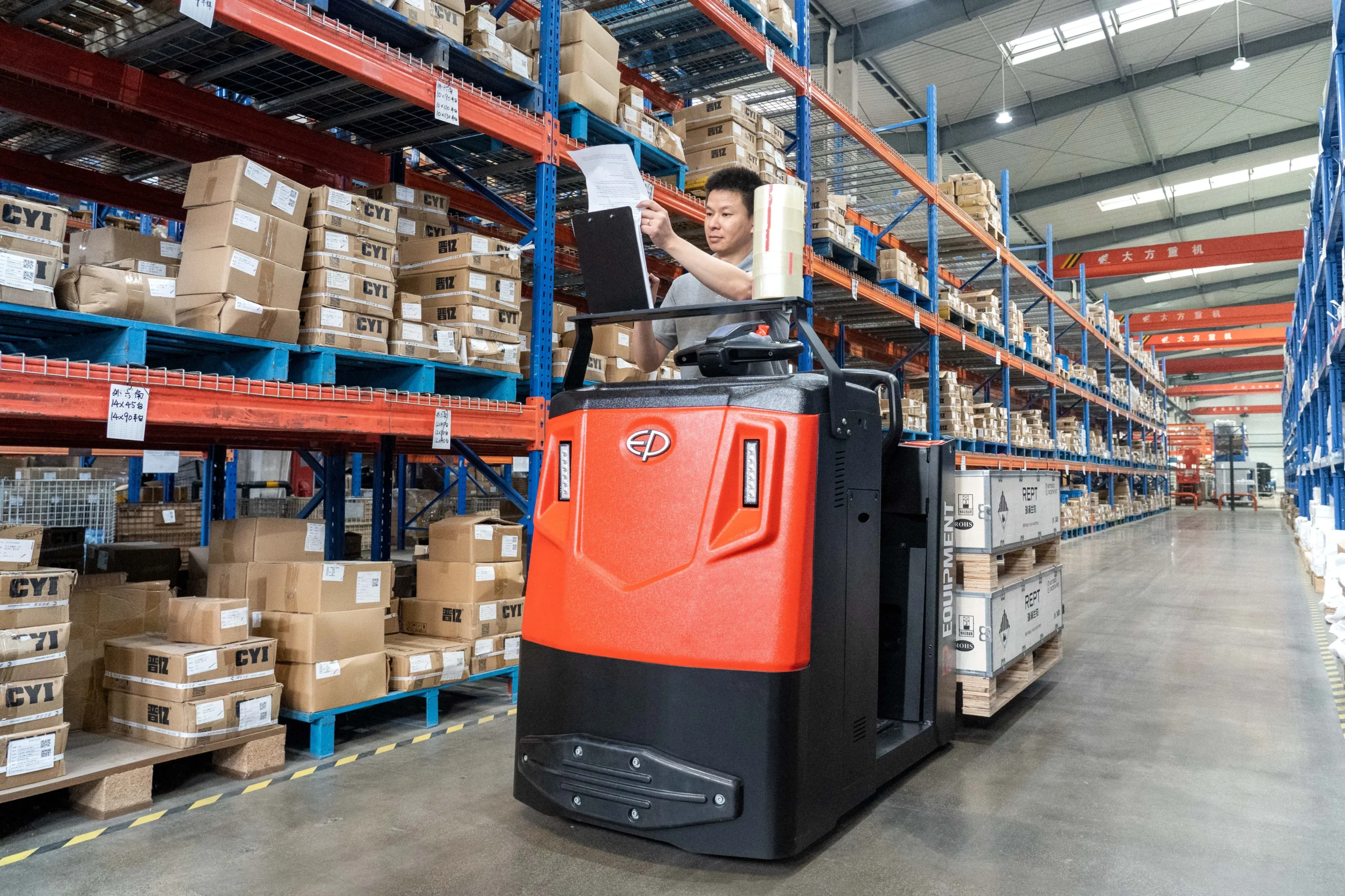 EP TPL251 2.5 Ton Elektrikli Yatay Sipariş Toplayıcı gorsel 5